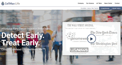 Desktop Screenshot of cellmaxlife.com